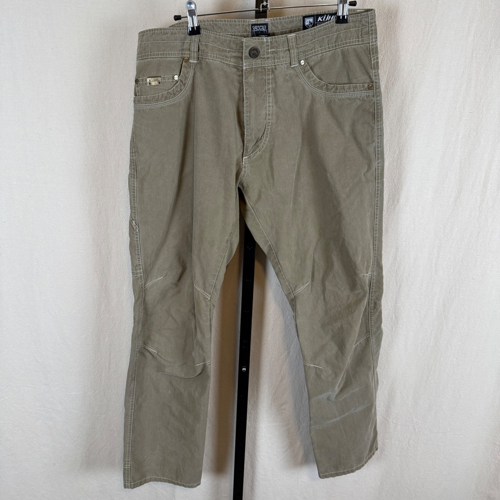 Kuhl Revolvr Lean  Women's 16F Tan Khaki Uberkuhl Hybrid Hiking Pant Articulated